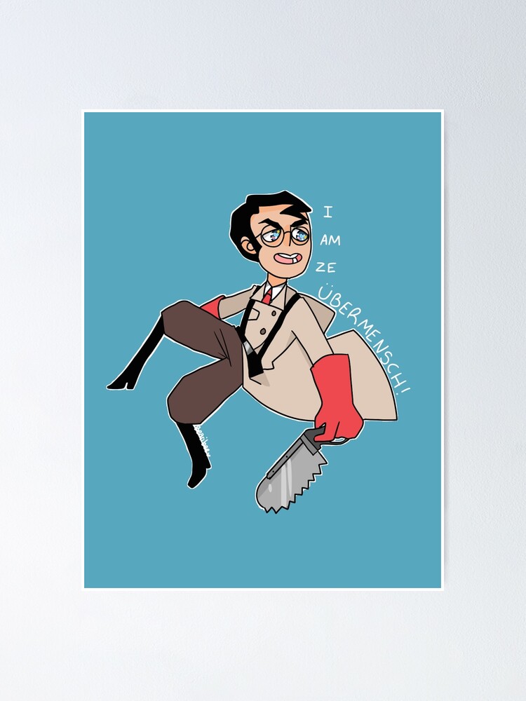 Medic Team Fortress 2  Sticker for Sale by EnoWesker