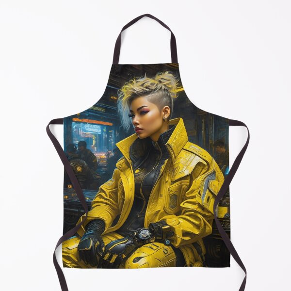 Item preview, Future Girl in Yellows - Cyber City scene designed and sold by Delerat7.