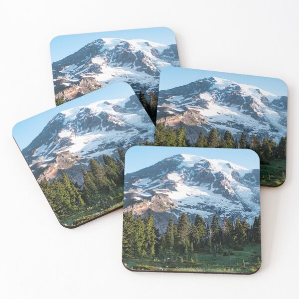 Item preview, Mount Rainier Tahoma at Sunrise designed and sold by dacegod17.