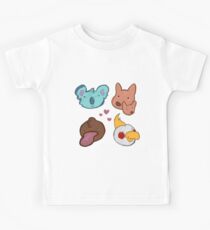 Australian Animals (Sticker Pack) Kids Tee
