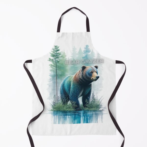 Item preview, Water colour Bear Grazer Forest T shirt  designed and sold by PodXDesigns.
