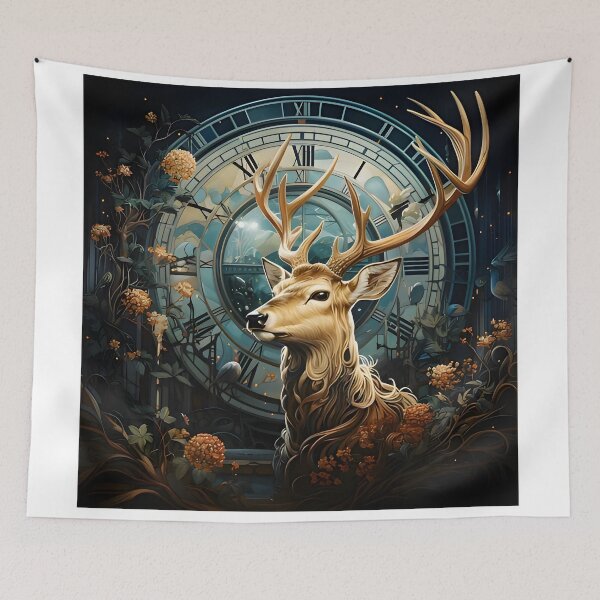 Item preview, Graceful Guardians Deer designed and sold by eArtForYou.