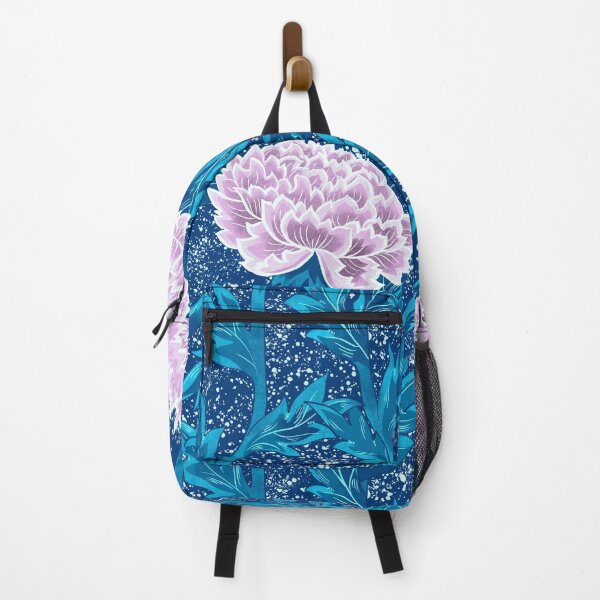 Item preview, The Big Chrysanthemums - Teal and Soft Pink designed and sold by Motifany.