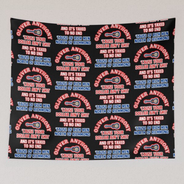 Item preview, Rich Men North Of Richmond designed and sold by WoodburyLake.