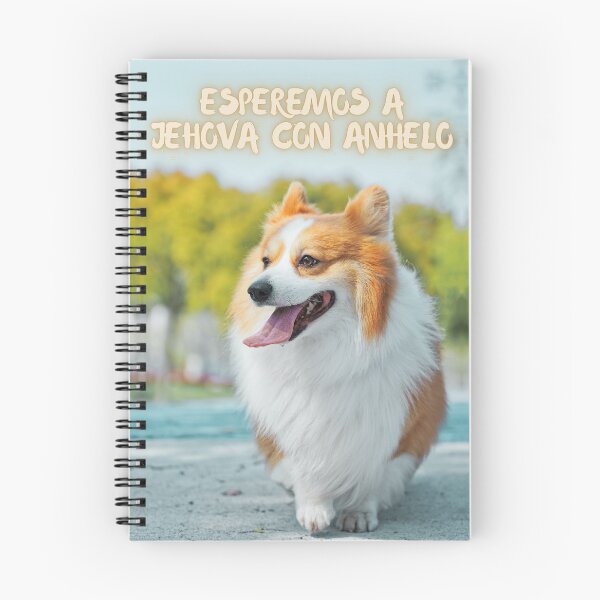 Item preview, Esperemos A Jehova Con Anhelo JW Circuit Assembly Notebook Spanish designed and sold by RegalitosParaTi.
