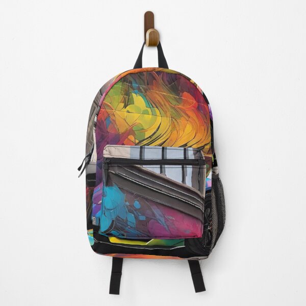 Item preview, Fast Car in Rainbow Colors - Cyber City Scene designed and sold by Delerat7.