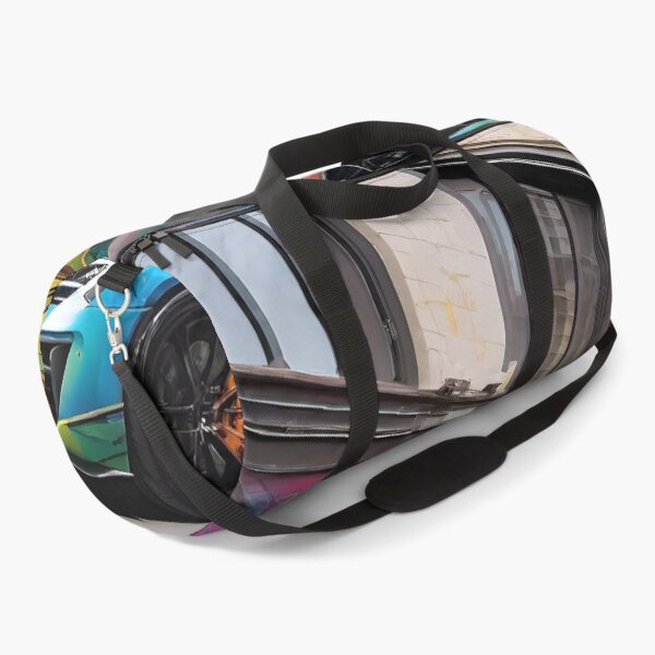 Item preview, Fast Car in Rainbow Colors - Cyber City Scene designed and sold by Delerat7.