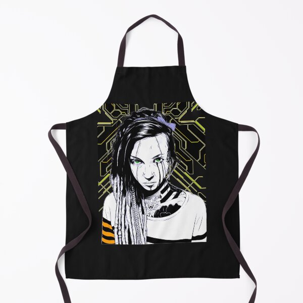 Item preview, Cyberpunk Girl Futurist Style designed and sold by UlrikeSchuster.
