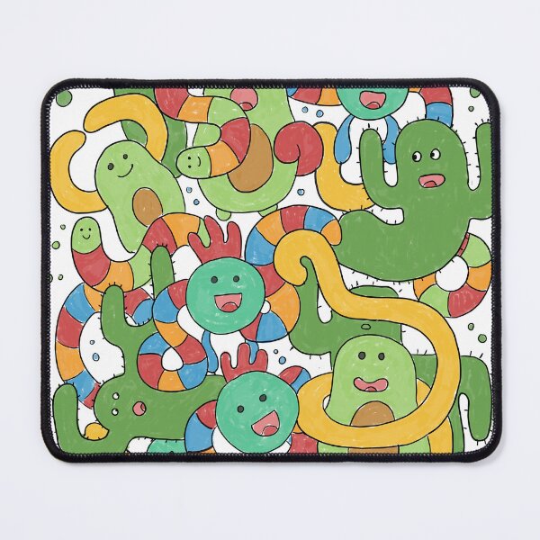 Item preview, worms designed and sold by ChallaDesign.