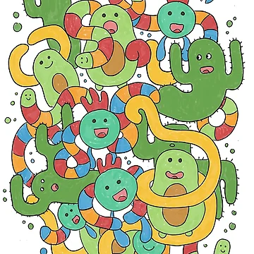 Artwork thumbnail, worms by ChallaDesign