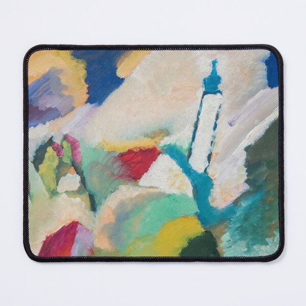 Item preview, Wassily Kandinsky | Murnau with Church, 1910   designed and sold by BossyCatHome.