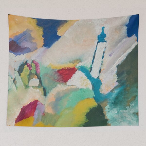 Item preview, Wassily Kandinsky | Murnau with Church, 1910   designed and sold by BossyCatHome.