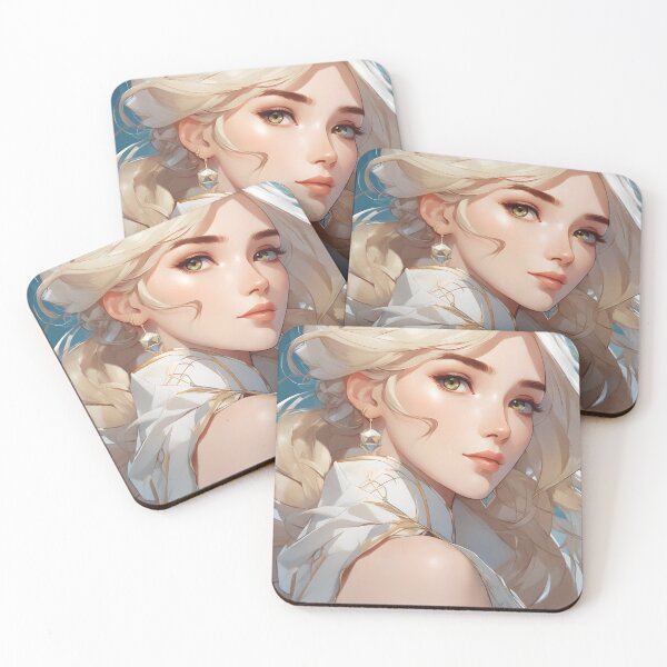 Item preview, Blond haired woman designed and sold by Jambonfromage.