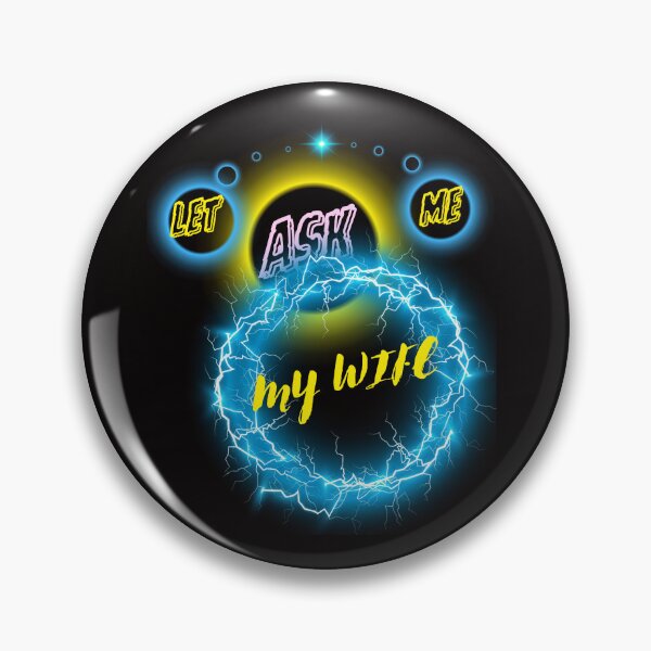 Item preview, LET ME ASK MY WIFE FUNNY GIFT FOR COUPLES designed and sold by Filmharmony.