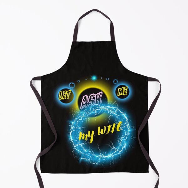 Item preview, LET ME ASK MY WIFE FUNNY GIFT FOR COUPLES designed and sold by Filmharmony.