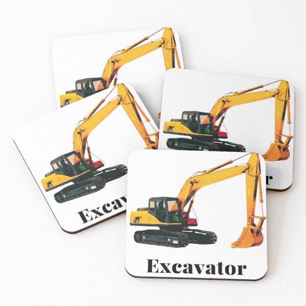 Item preview, Car Vehicle Excavator Education Art designed and sold by Yellowriversss.