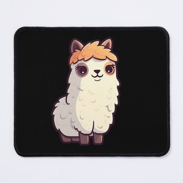 Item preview, Cute Llama, Cartoon Style Alpaca, Sticker, Illustration designed and sold by art-max-jenner.