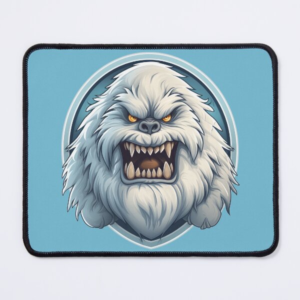 Item preview, Fearsome Yeti Emblem: Big Teeth Edition designed and sold by LukeAiWalker.