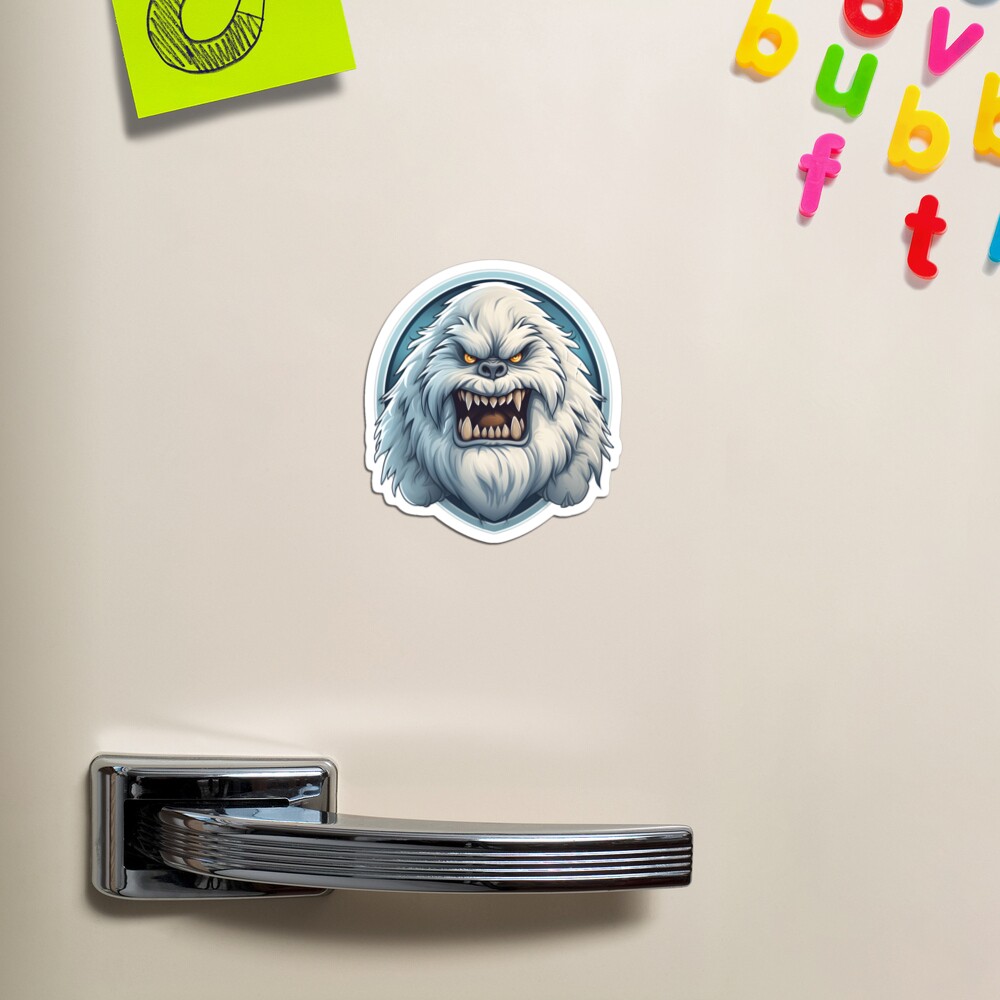 Cozy Yeti Sticker for Sale by BaileyShay