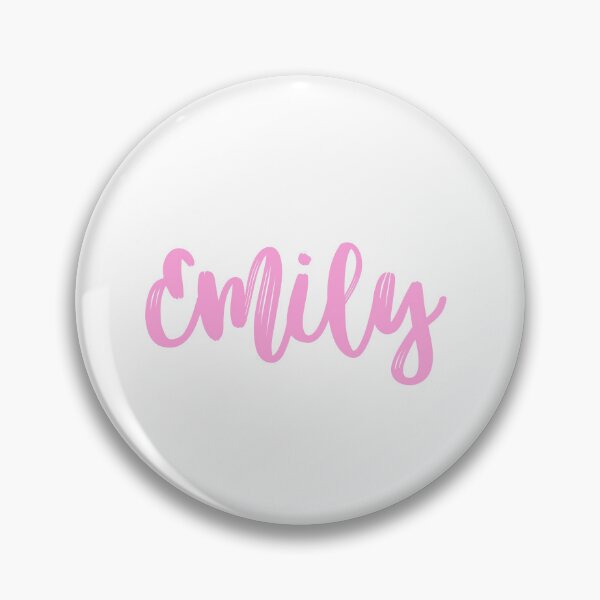 Item preview, Emily Name - Pink designed and sold by moxsto.