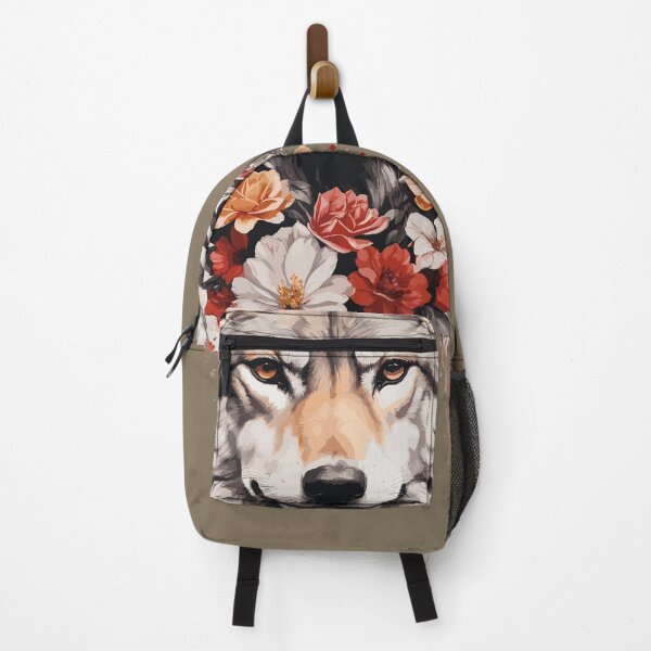 Item preview, Floral Wolf designed and sold by Mysooni.
