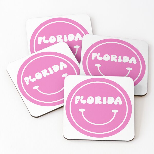 Item preview, Florida Smiley Face Pink designed and sold by OscarAndOphelia.