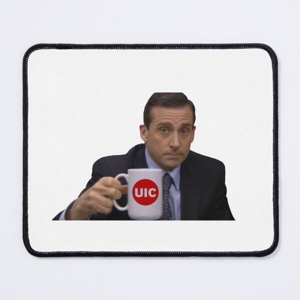 Item preview, uic michael scott mug designed and sold by gekuehn2.