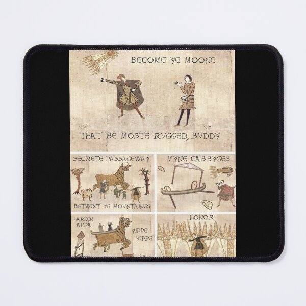 Item preview, Funny Bayeux Tapestry That Be Moste Rvgged Bvddy designed and sold by HighNoonDraw.