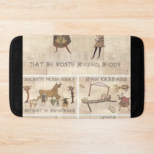Item preview, Funny Bayeux Tapestry That Be Moste Rvgged Bvddy designed and sold by HighNoonDraw.