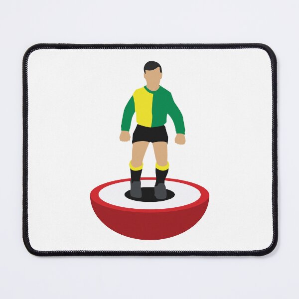 Item preview, MUFC Subbuteo style Eric Cantona Yellow Green designed and sold by casualsofficial.