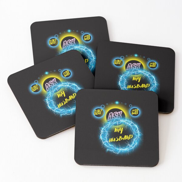 Item preview, LET ME ASK MY HUSBAND FUNNY GIFTS FOR COUPLES designed and sold by Filmharmony.