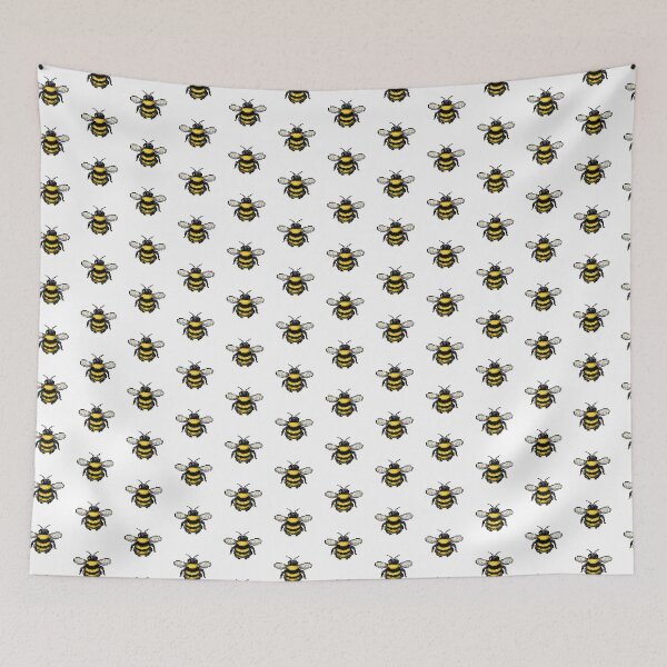 Item preview, Cute Bee Pixel Art designed and sold by TrixieePixels.