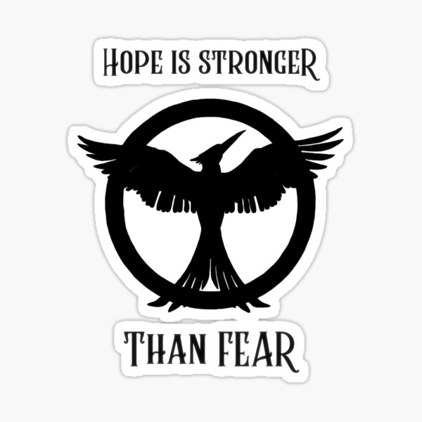 Item preview, Hope Is Stronger Than Fear designed and sold by foltestIsalive.