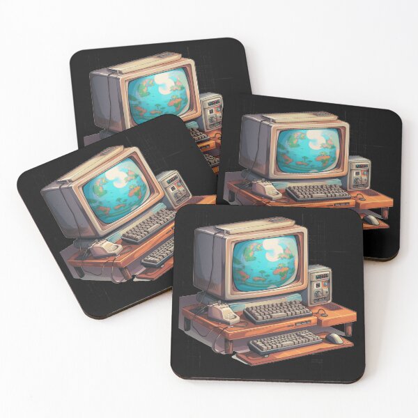 Artikelvorschau, Retro-Gaming: Nostalgischer Computer, Old-School-Vibes, Vintage-Vergnügen, Wunder des Programmierens und Codierens, Paradies für Nerds, Tech-Geschichten, Erkundungen der Informatik, Zufluchtsort für Entwickler, Hacker-Universum entworfen und verkauft von Mateusz Majcherek.
