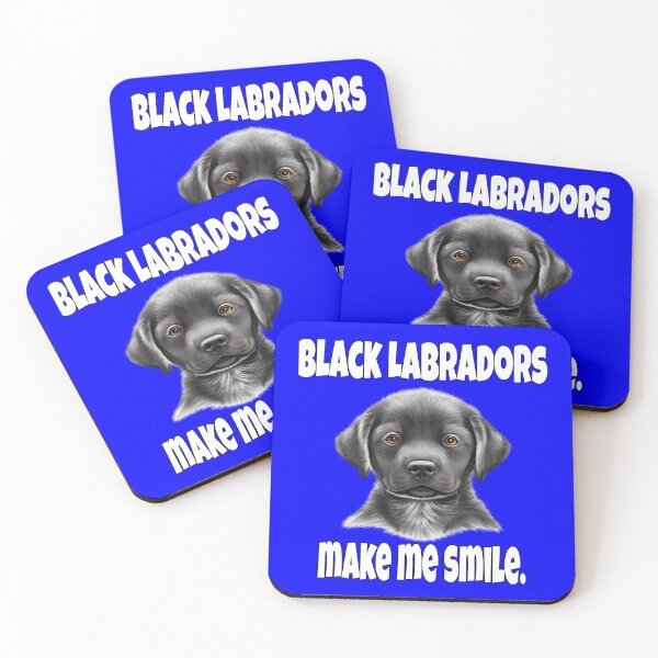 Item preview, Black Labrador Retriever Dog Owner Black Labradors Make Me Smile designed and sold by fantasticdesign.