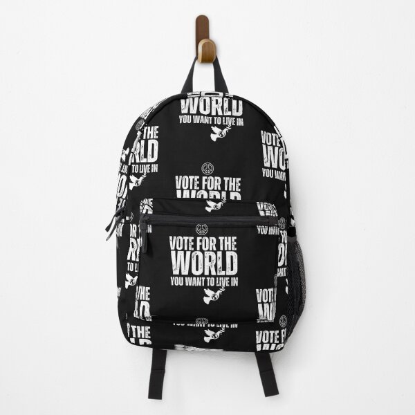 Item preview, Vote For The World You Want To Live In Political Design designed and sold by EarthArtDesigns.