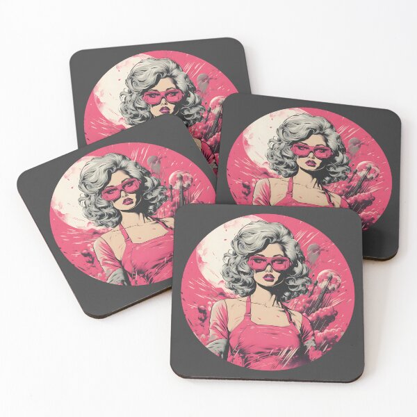 Item preview, Barbenheimer pink scientist designed and sold by ArtFusion-Shop.