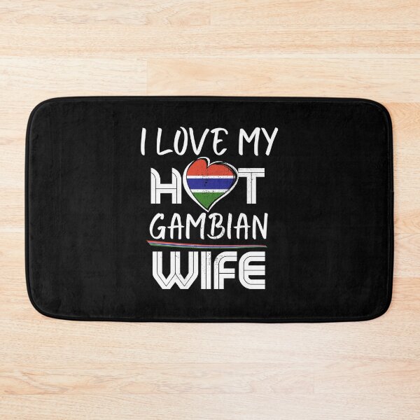 Item preview, I Love My Hot Gambian Wife Gambia Husband designed and sold by Furahisha.