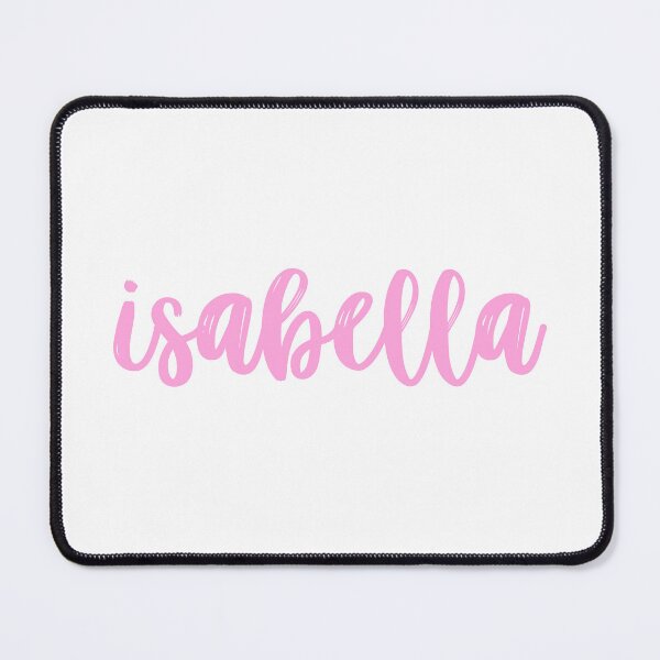 Item preview, Isabella Name - Pink designed and sold by moxsto.
