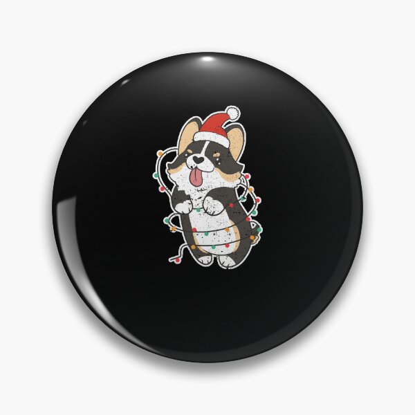 Item preview, Corgi Santa Claus Christmas Tree Lights Xmas designed and sold by Yanyo.