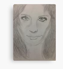 Stana Katic Illustration Canvas Print