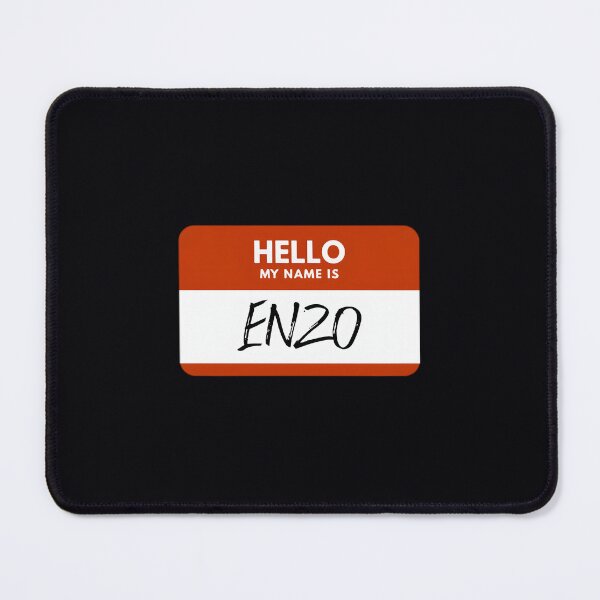 Item preview, Enzo Name - Red Nametag, Enzo Name Label designed and sold by cpkgftopvr99.