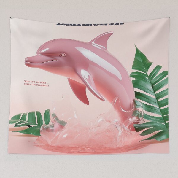 Item preview, Amazonia - The Unique Amazon Forest - Pink Boto designed and sold by JELeitner.