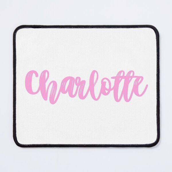 Item preview, Charlotte Name - Pink designed and sold by moxsto.