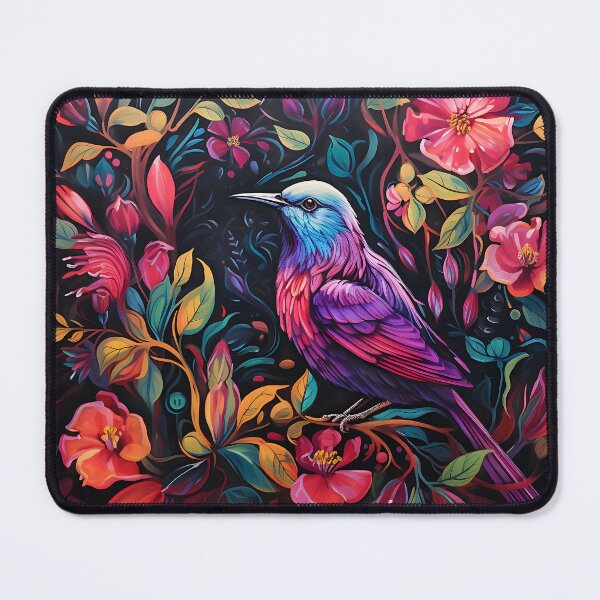 Item preview, a painting with colorful flowers and leaves designed and sold by ArtisimoStudio.