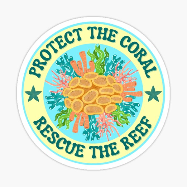 Item preview, Save the coral reefs designed and sold by bmillertime.
