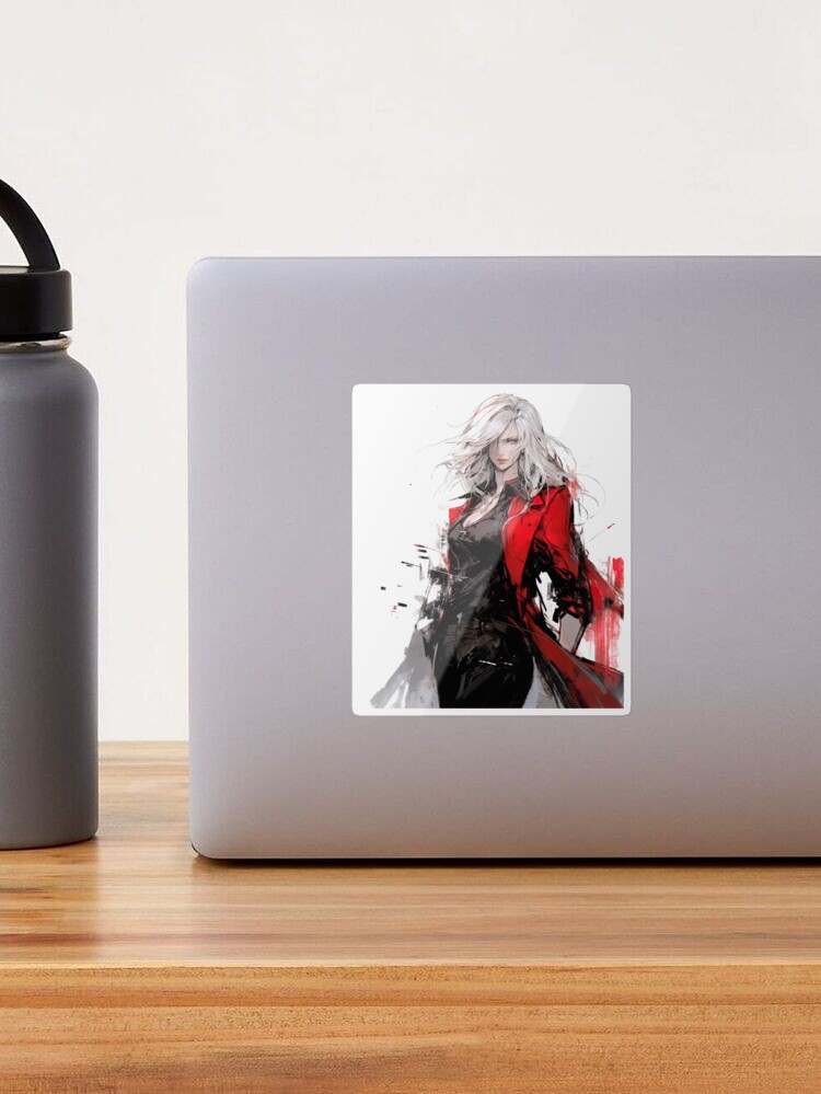 Dante - Devil May Cry - Lady Dante Sticker for Sale by Splatter