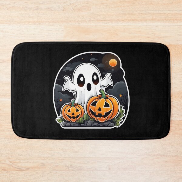 Item preview, Haunted Halloween Ghost with Pumpkins!  designed and sold by bethdaydreamzz.