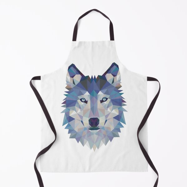 Item preview, Geometric Gray Wolf Avatar - designed and sold by DeesignR.