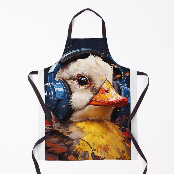 Item preview, Abstract representation of a duck in headphones on trend. designed and sold by InfinityCircle.